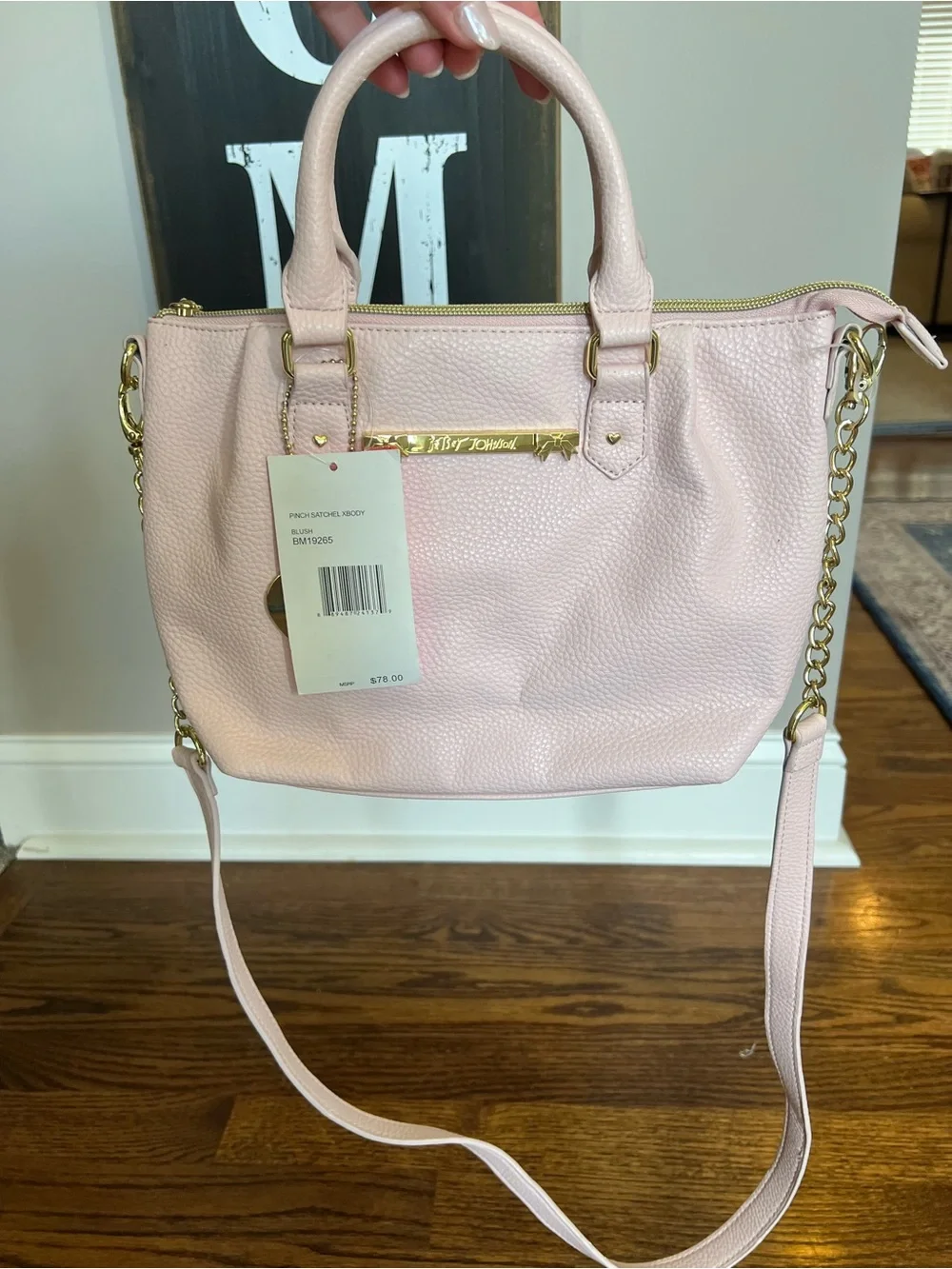 Betsey Johnson chic pale